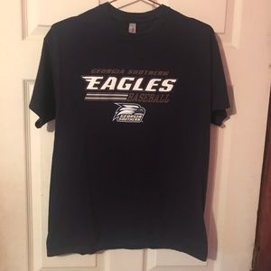 Georgia Southern Eagles Baseball Blue T-Shirt Mens Medium M